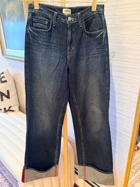 L’Agence full length cuff jean
